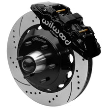 Cargar imagen en el visor de la galería, Front Brake Kit C10 6Lug AERO6 14in Drilled Blk