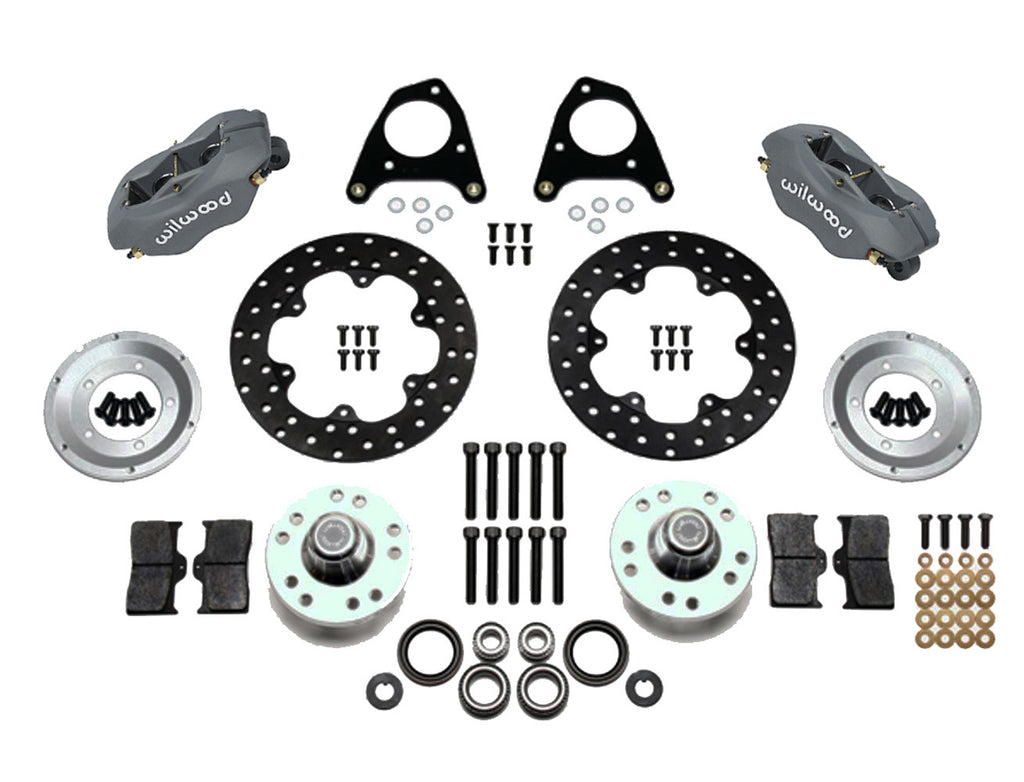 Wilwood Brakes MD Front Drag Kit 87-93 Mustang 84-86 SVO