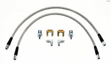 Load image into Gallery viewer, Flex Brake Line Kit 22in L 3/8-24 to 90 Deg.