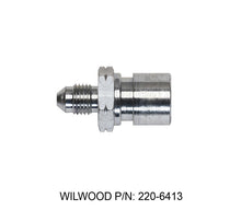 Load image into Gallery viewer, Wilwood Brakes Adapter Fitting -3AN To M10X1.0 Steel Zinc