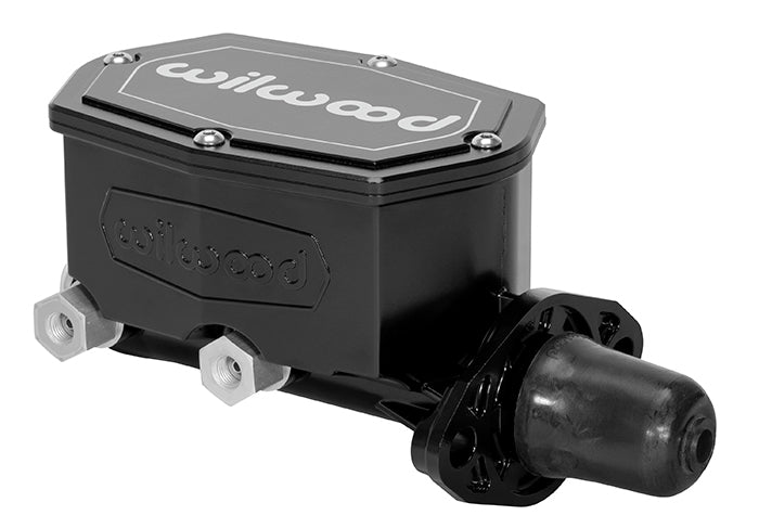 Wilwood Brakes Master Cylinder Tandem Compact 1.12in Dia Black