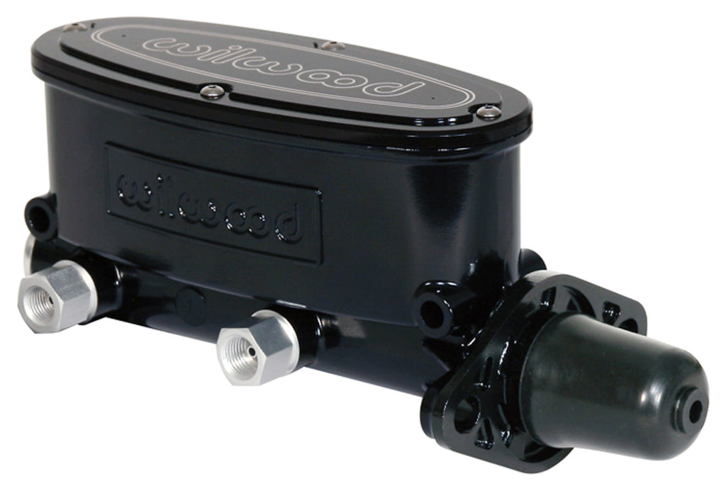 Wilwood Brakes Alum Tandem M/C 1.12in Bore Black