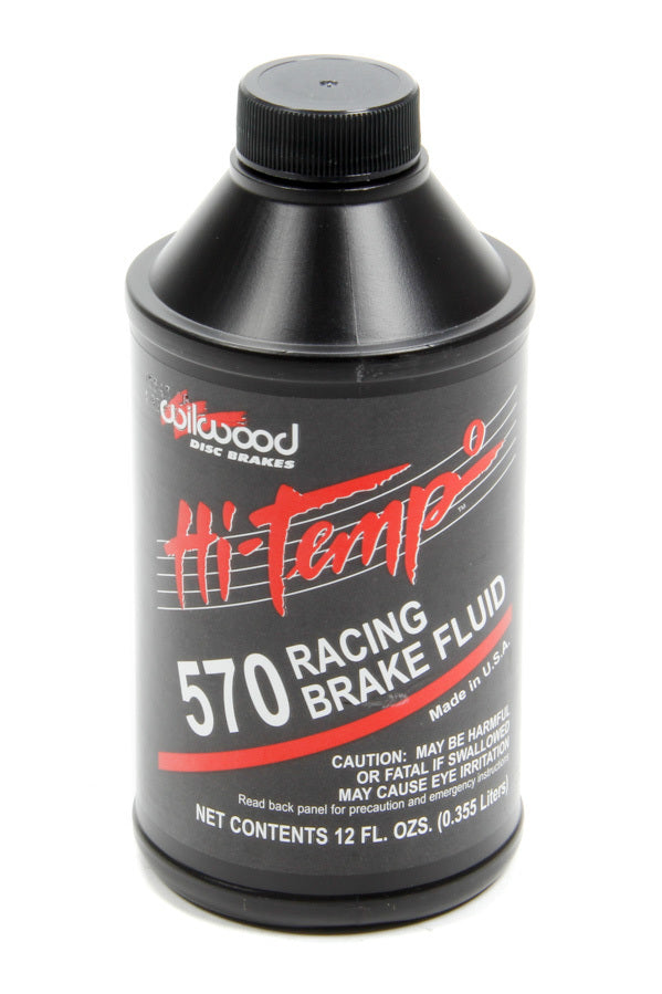 Wilwood Brakes Brake Fluid 570 Temp 12oz Single Bottle