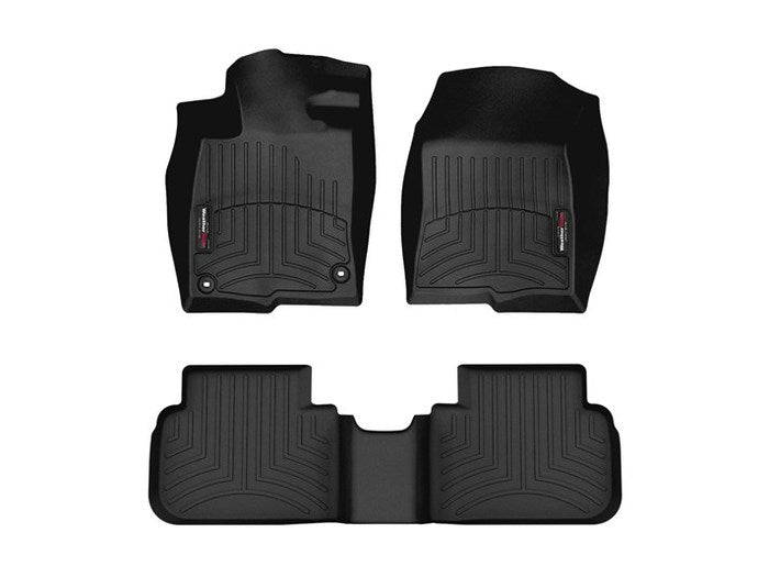 WeatherTech 2022+ Honda Civic Sedan Front + Rear Floor Liner - Black