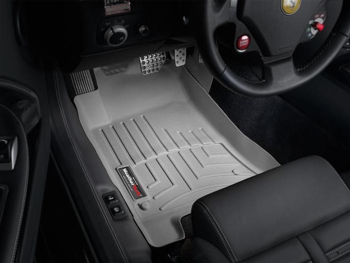 WeatherTech 07-12 Ferrari 599 GTB 1st Row Front FloorLiner - Grey