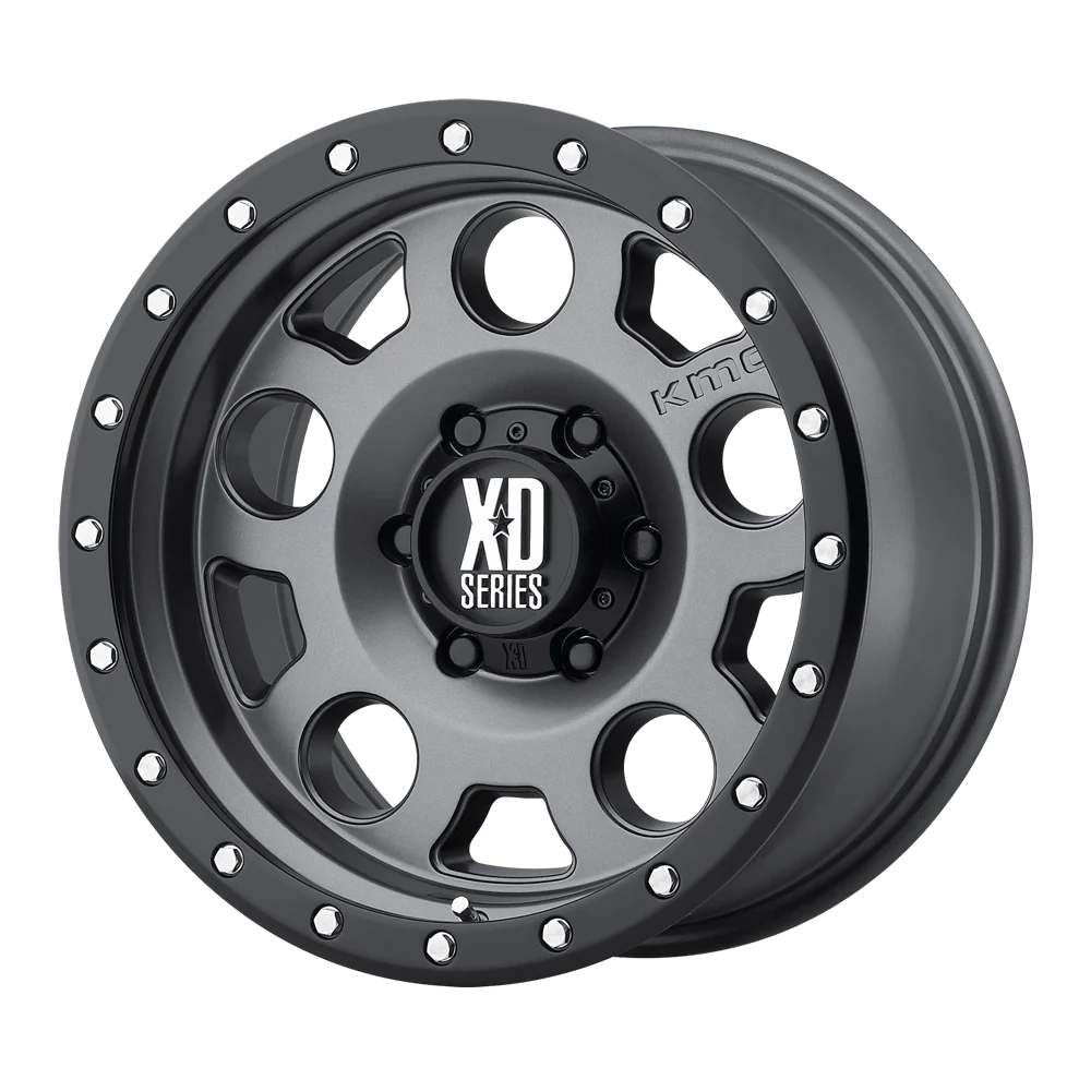 XD XD126 18X9 6X5.5 M-GRY BLK-RING 18MM