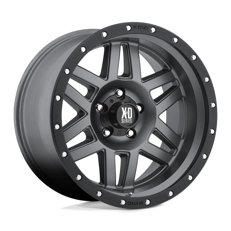 XD XD128 20X9 5X5.5 M-GRY BLK-RING 00MM