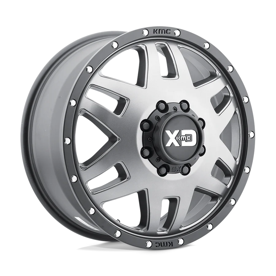 XD XD130 17X6.5 8X210 M-GRY BLK-RING -140MM
