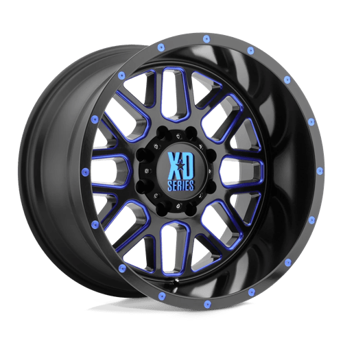 XD820 18X9 5X5.0 S-BLK MILL BTCC -12MM