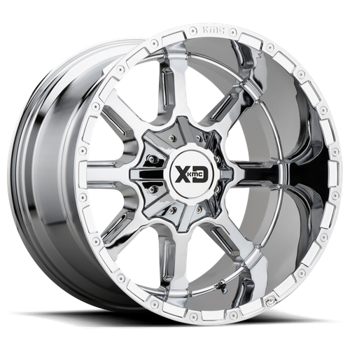 XD838 24X14 5X5.0/5.5 CHROME -76MM