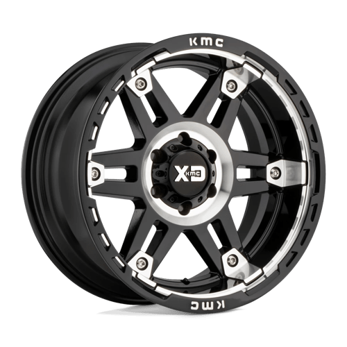 XD840 20X10 6X135 G-BLK MACH -18MM