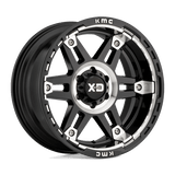 XDXD840 20X10 6X135 G-BLK MACH -18MM