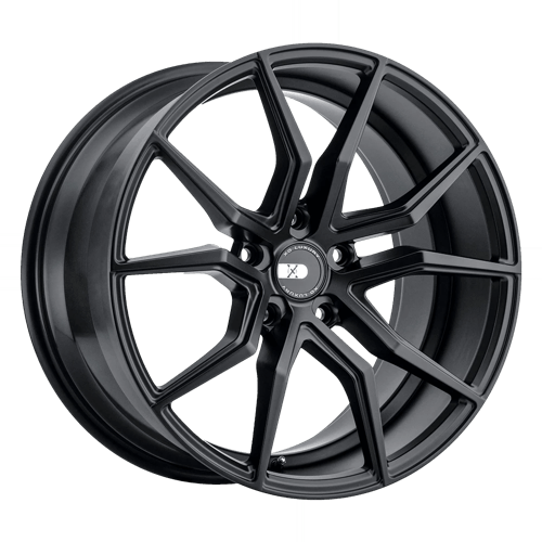 XOVER 22X10.5 5X115 M-BLK 25MM