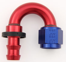 Load image into Gallery viewer, #8 180 Deg Push-On Hose End