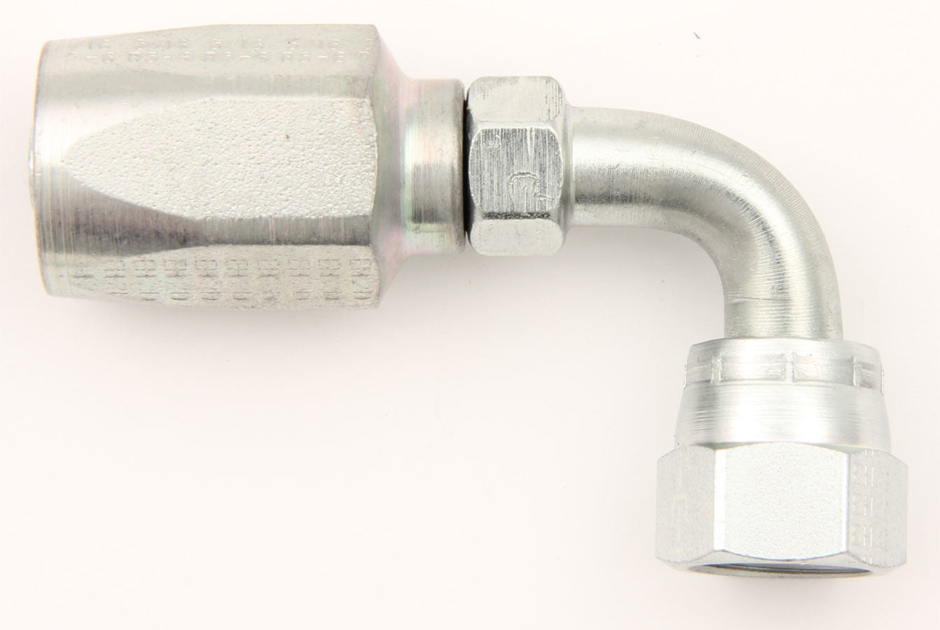 XRP #6 90 Deg Stl Fem Power Steering Hose End