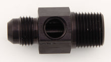 Cargar imagen en el visor de la galería, #6 to 3/8 NPT Fuel Press Adapter w/ 1/8 NPT Port