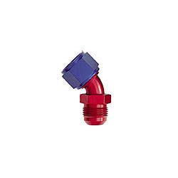 XRP #8 45 Deg Fem Swivel to Male Flare Adapter