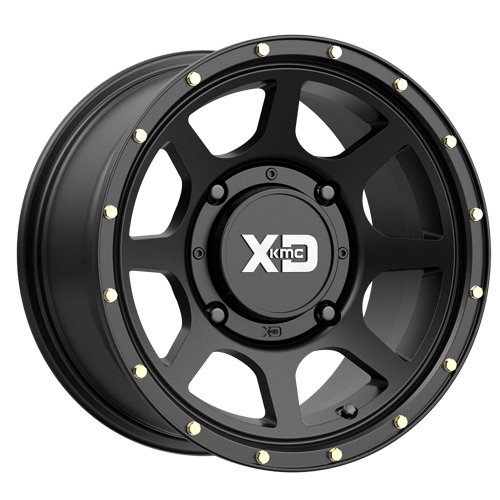 XS134 15X6 4X110 S-BLK 38MM