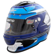 Cargar imagen en el visor de la galería, zamp Helmet RZ-70 Large Black SA2020/FIA8859