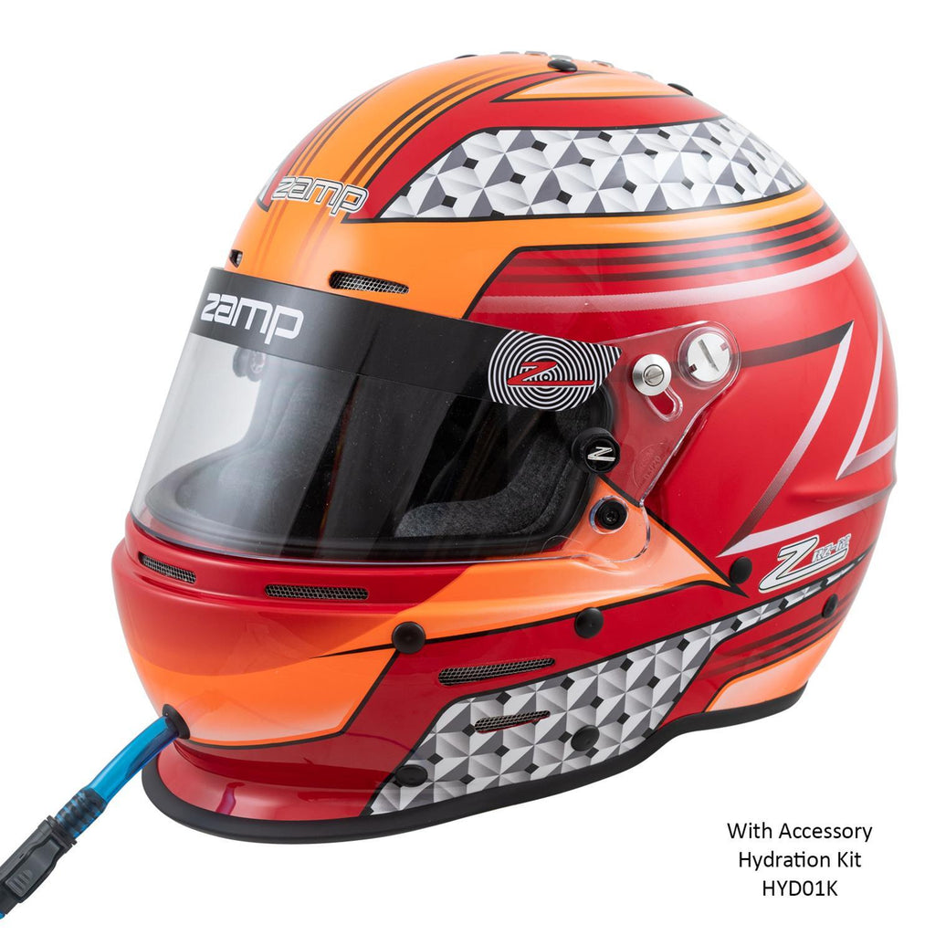 zamp Helmet RZ-62 Aramid Mix M Red/Org SA2020