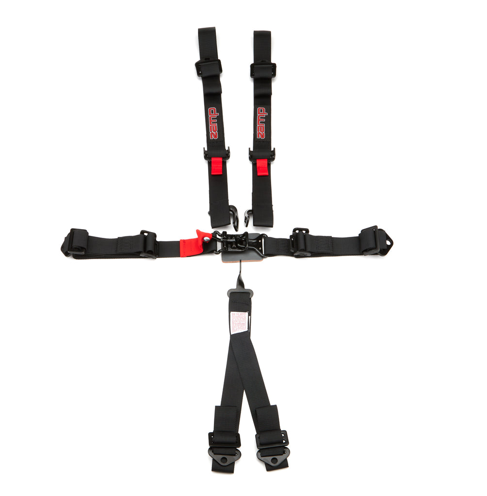 zamp Harness 6pt Black L&L 2in Shoulder SFI 16.1