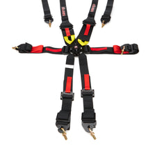 Cargar imagen en el visor de la galería, zamp Harness 6pt Black Cam L 3in/2in Shoulder FIA