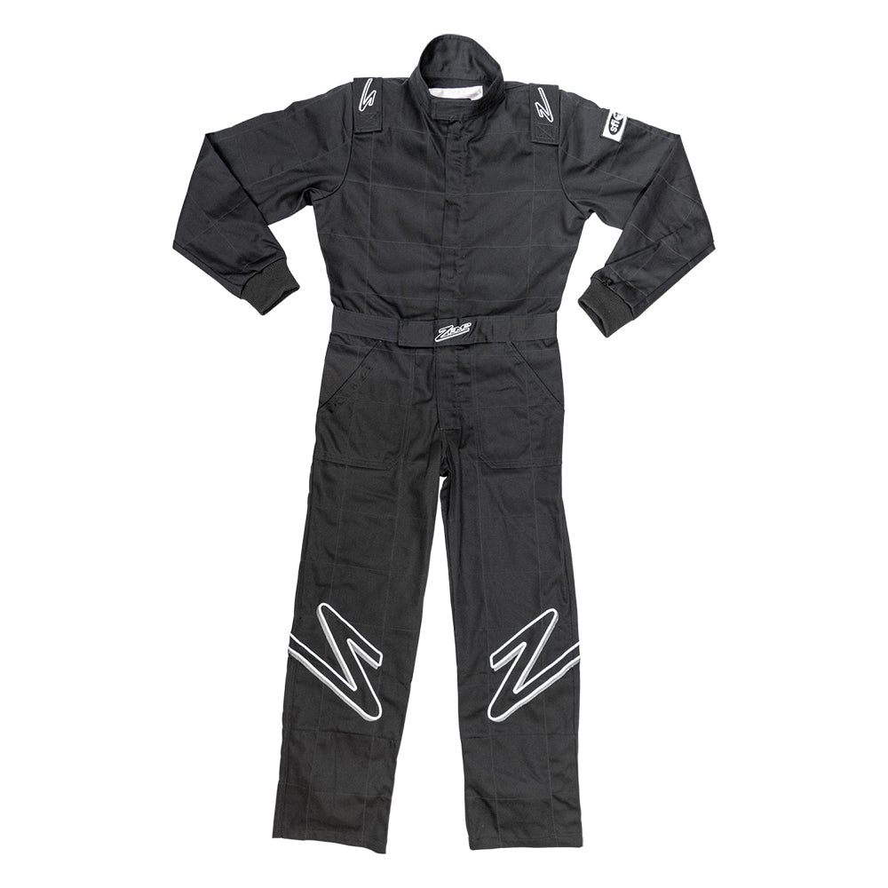 zamp Suit ZR-10 Black Youth Medium SFI 3.2A/1