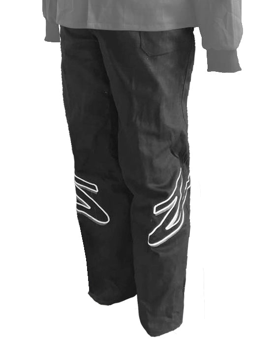 Zamp ZR-10 Nomex Single Layer Driving Pants — Black Large
