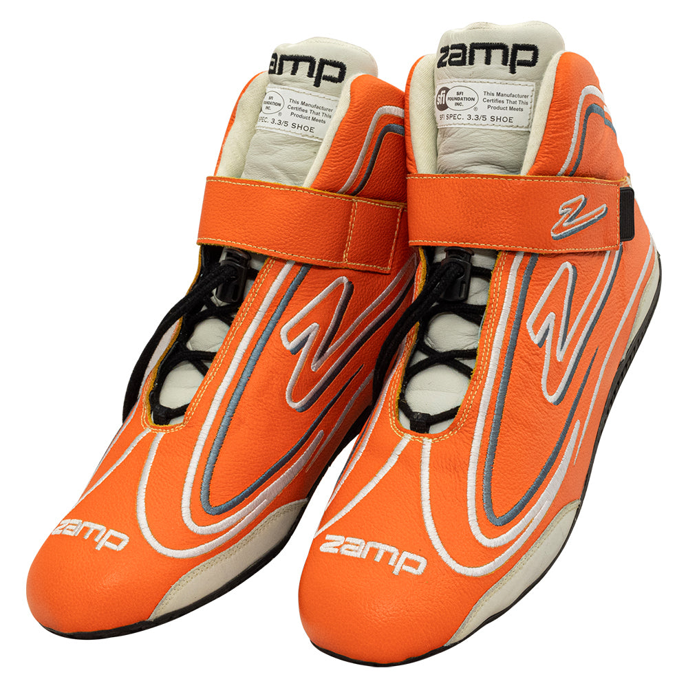 Zapato Zamp ZR-50 Naranja Neón Talla 9 SFI 3.3/5