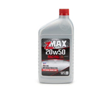 Load image into Gallery viewer, zMAX Micro-lubricant Racing Oil 20w50 32oz. Bottle