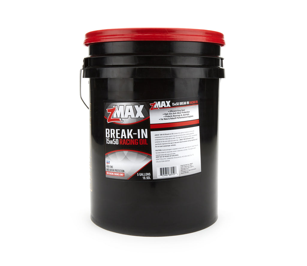 zMAX Micro-lubricant Break-In Oil 15w50 5 Gallon Pail