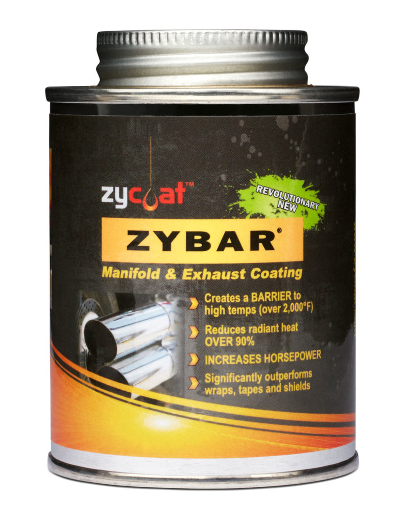 Recubrimiento térmico de alta temperatura Zycoat ZyBar Bronze Satin, botella de 8 oz (236 ml)