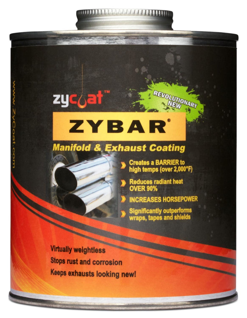 Recubrimiento térmico de alta temperatura Zycoat ZyBar Midnight Black, botella de 32 oz (0,95 l)