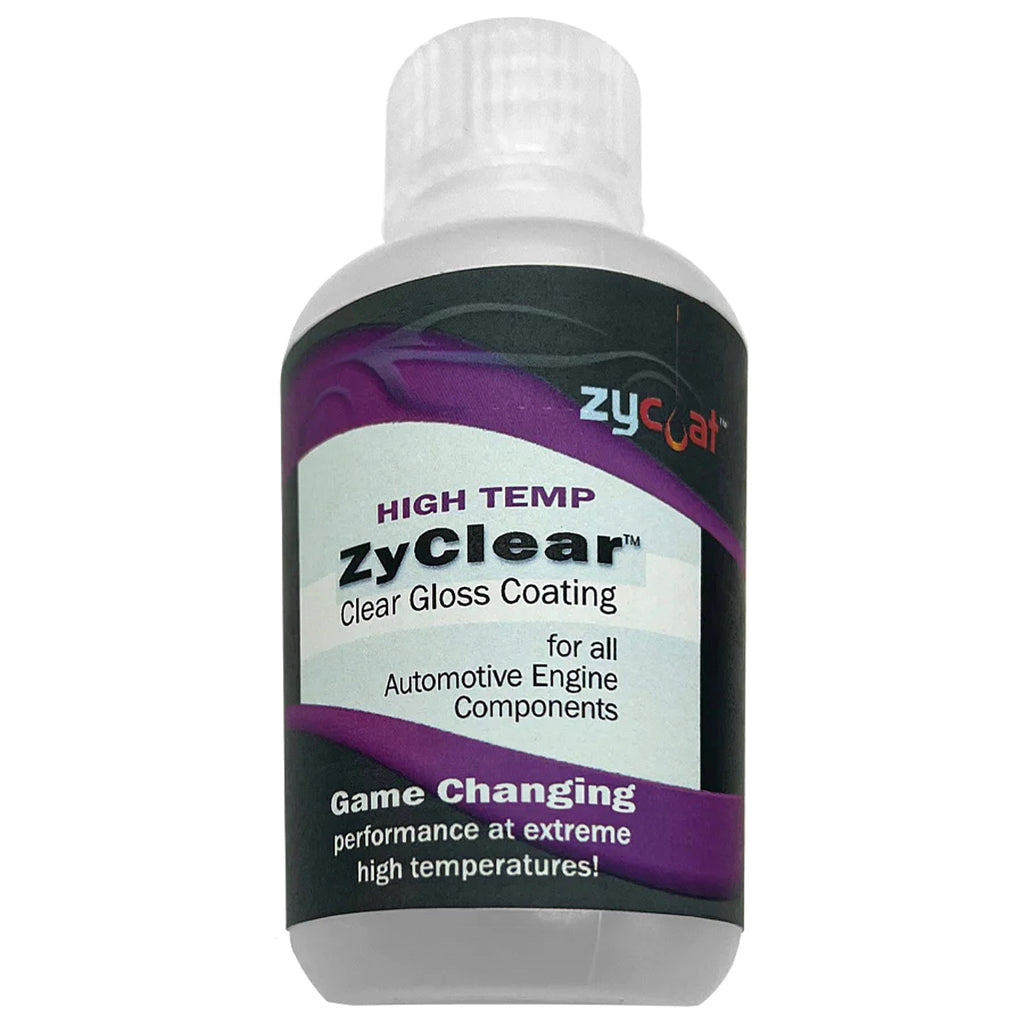 Recubrimiento térmico de alta temperatura Zycoat ZyClear, botella de 8 oz (236 ml).