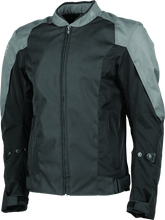 Cargar imagen en el visor de la galería, Chaqueta Moment of Truth de Speed ​​and Strength, negra y gris, talla grande