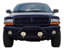 Cargar imagen en el visor de la galería, AVS 97-04 Dodge Dakota Bugflector Deluxe 3pc Medium Profile Hood Shield - Smoke