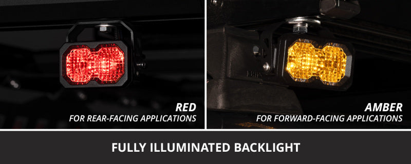 Diode Dynamics C2 2.0 Sport White SAE Driving Standard ABL (pair)