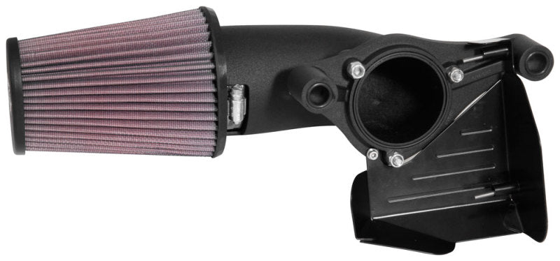 K&N 57-1138 Black FIPK Performance Air Intake for Harley-Davidson Touring 2017-2018