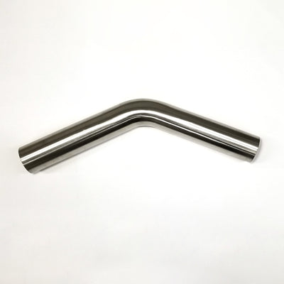 Stainless Bros 1.75in 45 Degree Mandrel Bend Steel Tubing — 6.5in Leg / 6.5in Leg