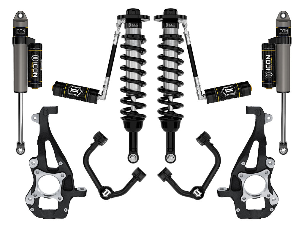 ICON 21-24 Ford F150 4WD 3.5-4.5in Stage 3 Suspension System - Tubular UCA