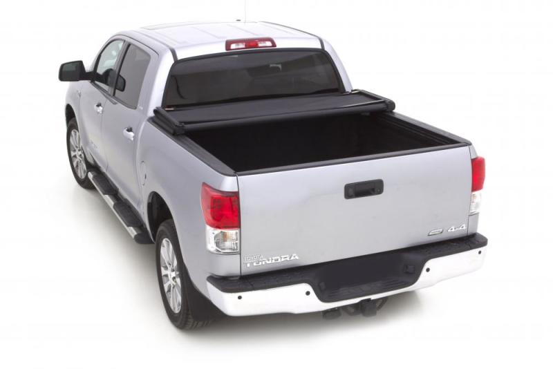 Lund 16-23 Toyota Tacoma (5ft. Bed) Genesis Elite Tri-Fold Tonneau Cover - Black