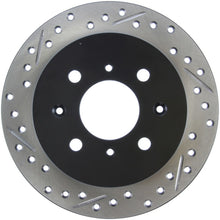 Load image into Gallery viewer, StopTech 90-96 Acura Integra / 97-01 Integra (Exc. Type R) Slotted &amp; Drilled Right Rear Rotor