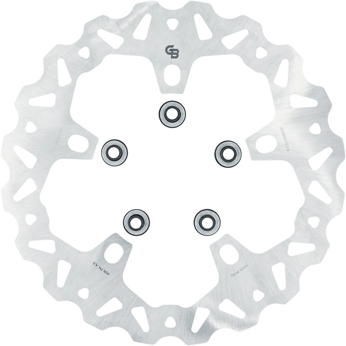 Gbrakes Rotor 11.8" Solid Wave FR Stainless (GBD9002X)