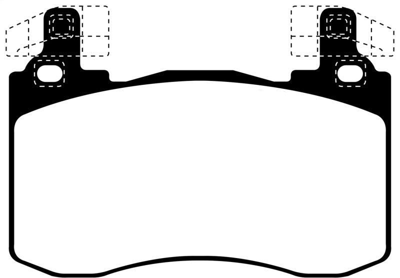 EBC 2019+ Genesis G70 2.0T (Brembo) Yellowstuff Front Brake Pads
