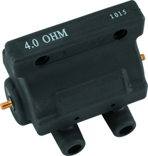 Cargar imagen en el visor de la galería, Twin Power 80-84 Big Twin and XL Ignition Coil Black Replaces H-D 31609-80 4 Ohm Original Style