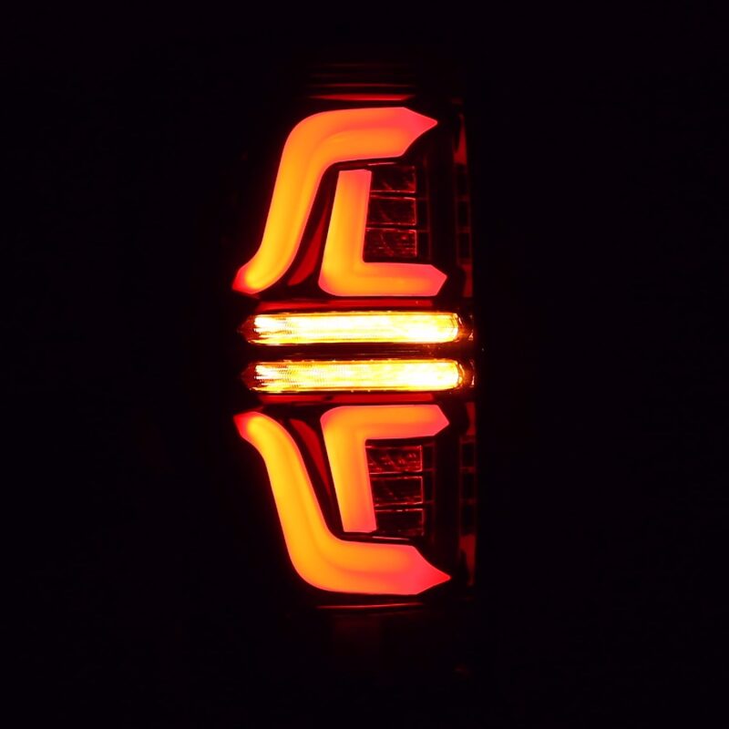 AlphaRex 17-19 Ford F250 Super Duty PRO-Series LED Tail Lights Red Smoke (w/o Blind Spot Sensor)