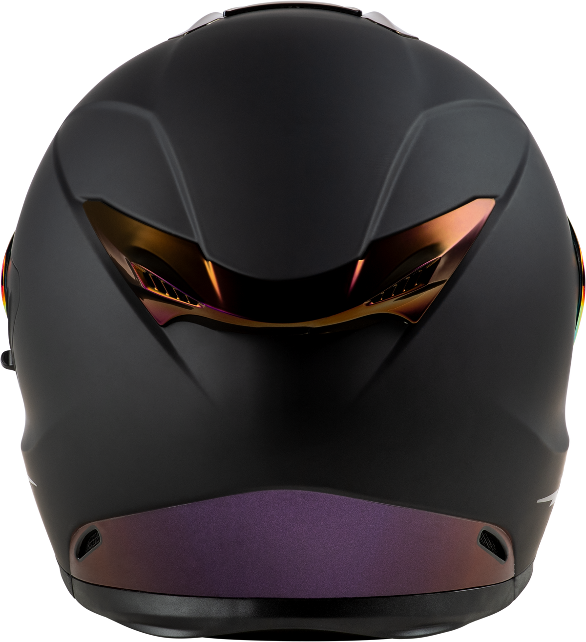 Fly Racing Sentinel Recon Helmet Matte Black/Purple Chrome SM (73-8429S)