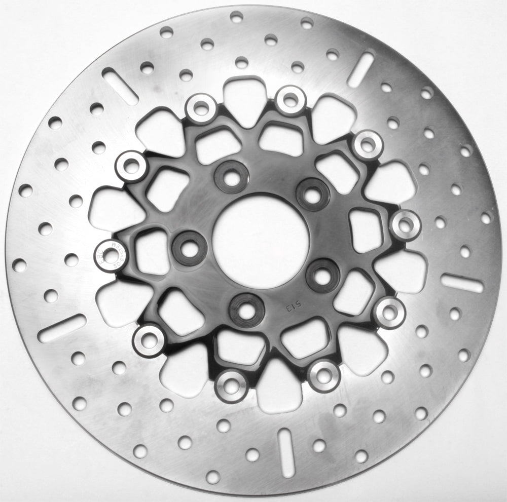 EBC V-Twin Brake Rotor 11.5" Floating 10SPOKE BLK (RSD020BLK)