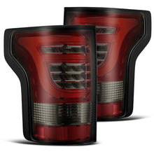 Cargar imagen en el visor de la galería, AlphaRex 15-17 Ford F-150 (Excl Models w/Blind Spot Sensor) PRO-Series LED Tail Lights Red Smoke