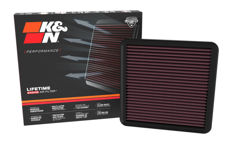 K&N 33-5131 Replacement Air Filter — Fits 2022-2024 Hyundai Elantra N